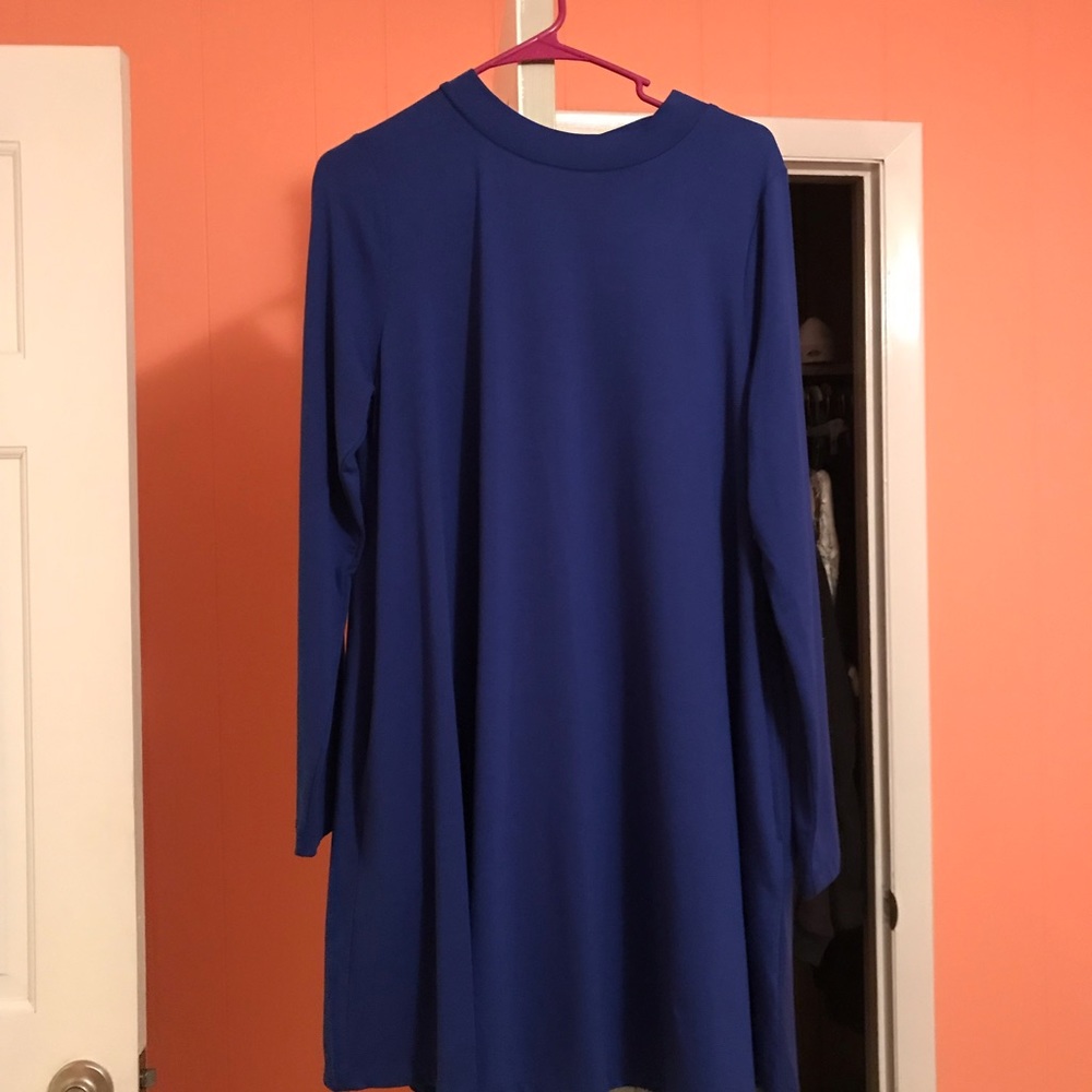 Blue Crown & Ivy Dress